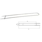 Universal Pizza Fırın Rezistansı 1250W 230V 8,3Mm (960*890*105Mm) (R2031)
