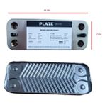 Universal Plakalı Eşanjör Alarko Yeni Serena-Viesman-Eca 12 (154MM)