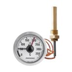 Universal Q60X350C Kontaklı 2 Mt Spiralli Termometre Pakkens
