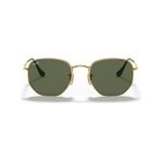 Universal Ray-Ban Rb 3548N 001 51 Hexagonal Güneş Gözlüğü - Gold - Füme