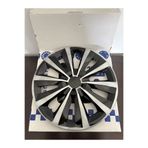 Universal Renault Megane/Clio/Symbol Uyumlu 15"inç Çift Renk Jant Kapağı 4'lü Takım Amblem Hediyeli