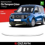 Universal S-Dizayn Ford Courier Krom Ön Tampon Çıtası 2023 Üzeri A+ Kalite