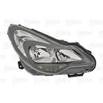 Universal Sağ Far Opel Corsa D Siyah 06 Motorlu H7