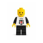 Universal Taraftar Tuğla Adam Bjk Beşiktaş Figür 16-17 cm – Kişiye Özel İsim Baskılı Dekoratif Biblo brick lego