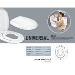 Universal Thermoplast Yavaş Kapanan Klozet Kapağı