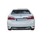 Universal Toyota Corolla Difüzör Amg Arka Tampon 2 Çıkış Egzoz Görünüm Reflektörlü