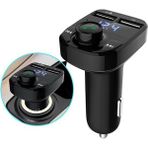 Universal Tüm Araba ve Telefonlara Uyumlu Fm Transmitter Bluetooth Araç Kiti Araba Müzik Mp3 Çalar