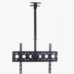 Üniversal TV standı, çok fonksiyonlu TV tavan askısı, 32-60 inç televizyonlar için ayarlanabilir tutucu, TV ve monitör tavan tavan askısı, maks. VESA 420 x 410 mm, TV askısı, TV çubukları