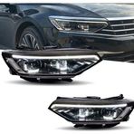 Universal Vw Passat B8.5 Ön Far Lambası Full Led 2018 Uyumlu