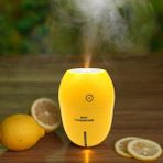 UniversalSupply Co Özel Tasarım Premium Kaliteli Limon Tipi Mini Hava Oda Nemlendirici Ledli Işıklı Buhar Makinesi Hava Nemlendirme - Sarı Sıcak