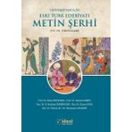 Üniversiteler İçin Eski Türk Edebiyatı Metin Şerhi 17-19. Yüzyıllar - İdeal Kültür Yayıncılık