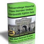 Üniversiteye Hazırlık Tüm Dersler Online Görüntülü Eğitim Seti
