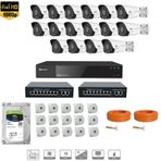 Unıvıew 2 Mp Ip Kamera 16 Kameralı Full Hd Set