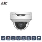 Uniview IPC3532LB-ADEZK-H 2 MP 2.8 mm Motorize 40 mt H265+ IP67 IK10 Dahili Ses IP Dome Kamera