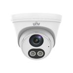 Uniview IPC3612LB-AF28K-WL 2 MP 2.8 mm 30 mt H.265 IP67 Dahili Ses Colorhunter IP Dome Kamera