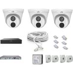 Uniview Unv 2mp Ip Kamera Seti sesli 1 aylık kayıt kapasitesi