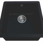 Unixton ARES-39-S Ares 43x45 cm Siyah Granit Eviye