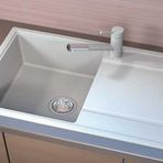 Unixton PAN-86-B Pan 50x86 cm Beyaz Granit Eviye