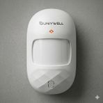 Uniywell Tuya & Smart Life Uyumlu Kablosuz Hareket Dedektörü - Dijital Hassas Algılama, Akıllı Alarm Sistemleri ile Tam Uyumlu Güvenlik Sensörü
