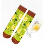Unlimited Legwear Kadeh Desenli Yeşil Unisex Soket Çorap 37-41 - 37 - 41