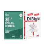 Ünlü Yayıncılık Tyt Biyoloji Best Peak 30 Lu Denemesi Ve Akm Dil Bilgisi Soru Bankası Seti 2 Kitap
