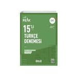 Ünlü Yayınlar Best Peak 15'li TYT Türkçe Branş Denemesi