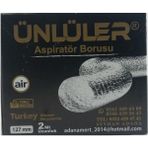 Ünlüler Aspiratör Borusu 2 M 127 mm - 2 mt - Beyaz