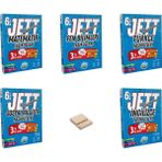Ünlüler Karması 6. Sınıf Jett Matematik Fen Türkçe Sosyal ve Ingilizce Fasikülleri 5li Set + Telefon Tutucu