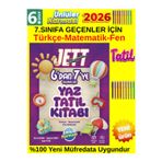 Ünlüler Karması Jett 6.Sınıf(7.Sınıfa Geçenler)2026 Etkinlikli Tüm Dersler 2026 Yaz Tatil Kitabı+Android Kalem
