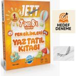Ünlüler Karması Jett 7den 8e Fen Bilimleri Yaz Tatil Kitabı Hedef Deneme