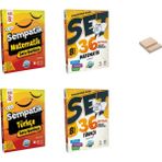 Ünlüler Karması Lgs 8. Sınıf Matematik ve Türkçe Sempatik Soru Bankası ve Haftalık Kazanım Denemeleri 4lü Set + Telefon Tutucu