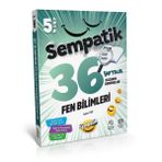 Ünlüler Karması Yayınları 5. Sınıf Sempatik Fen Bilimleri 36 Haftalık Kazanım Denemeleri