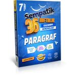 Ünlüler Karması Yayınları 7. Sınıf Sempatik Paragraf 36 Haftalık Kazanım Denemeleri
