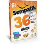 Ünlüler Karması Yayınları 8. Sınıf Sempatik 36 Haftalık Türkçe Kazanım Denemeleri