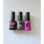 UNO Kalıcı Oje Set Primer 15ml+Strong Base 15ml+Diamond Top Coat 15ml
