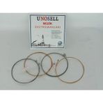 Unosell 5 Takım Uzun Sap 0.20 mm Elektro Saz Bağlama Teli - Şeffaf