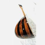 Unosell Kısa Sap Siyah Dut Ağaç Tekne 39 cm Tekne Saz Bağlama - Ahşap