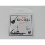 Unosell Pyramid Uzun Sap Topuzlu 0.20 mm Elektro Saz Bağlama Teli - Şeffaf