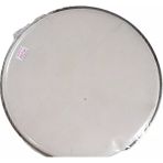 Unosell Tef Darbuka İçin Plastik Şeffaf Deri 23.5 cm, Head Skin For Doumbek 23.50 cm. içten içe ölçüm değeridir. - Gri