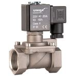 Unox 220 V Ac Paslanmaz Kompresör Yüksek Basınç Solenoid Valf Normalde Kapalı 3/8"(0,5-40 BAR)