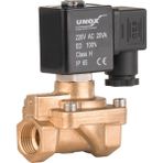 Unox 220V AC Kompresör Solenoid Valf Normalde Kapalı 1/2"(0,5-16 BAR)