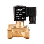Unox 24 V Dc Genel Maksat 0,5-40 Bar Yüksek Basınç Normalde Kapalı Solenoid Valf 3/8" - 24 V DC