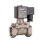 Unox 24v Dc Paslanmaz Buhar Normalde Kapalı Solenoid Valfler 1/2" (0,5-6 BAR)