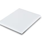 Ünsal Showroom Türkay Polietilen Beyaz 50x30x2 cm Kesme Tahtası