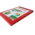 Ünsal Showroom Türkay Polietilen Kırmızı 50x30x2 cm Kesme Tahtası