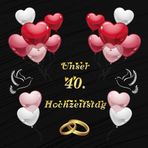 Unser 40. Hochzeitstag Rubinhochzeit Fotoalbum & Gästebuch Smaragdhochzeit Hochzeitstagebuch Geschenkidee Hochzeitsalbum Erinnerungsbuch ... Bullet Journal Notizbuch Foto Tagebuch 014