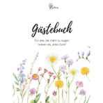 Unser Hochzeitsgästebuch: Modernes Gästebuch mit Fragen zum Ausfüllen, lustigen Challenges & Platz für Fotos – Kreatives Hochzeitsgeschenk für Paare, ... emotional & unterhaltsam, Blumenwiese