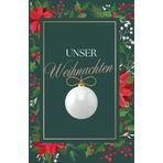 Unser Weihnachten „Weihnachtsstern“ – Erinnerung an ein gemeinsames Weihnachtsfest: Für 25 Personen Familie, Freunde etc. – Lieblingslisten, Dies & ... und mehr (Geschenkbücher Weihnachtsfest)