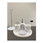 UNSOYDEKORATİF Mermer Banyo Seti