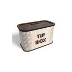 UNT Ahşap MDF Lazer Kesim Bahşiş Kutusu – Şık Tasarım Tip Box (Cafe/Restoran/Kasa İçin)